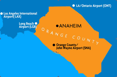 Anaheim airports