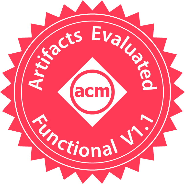 ACM Artifacts Evaluated Functional